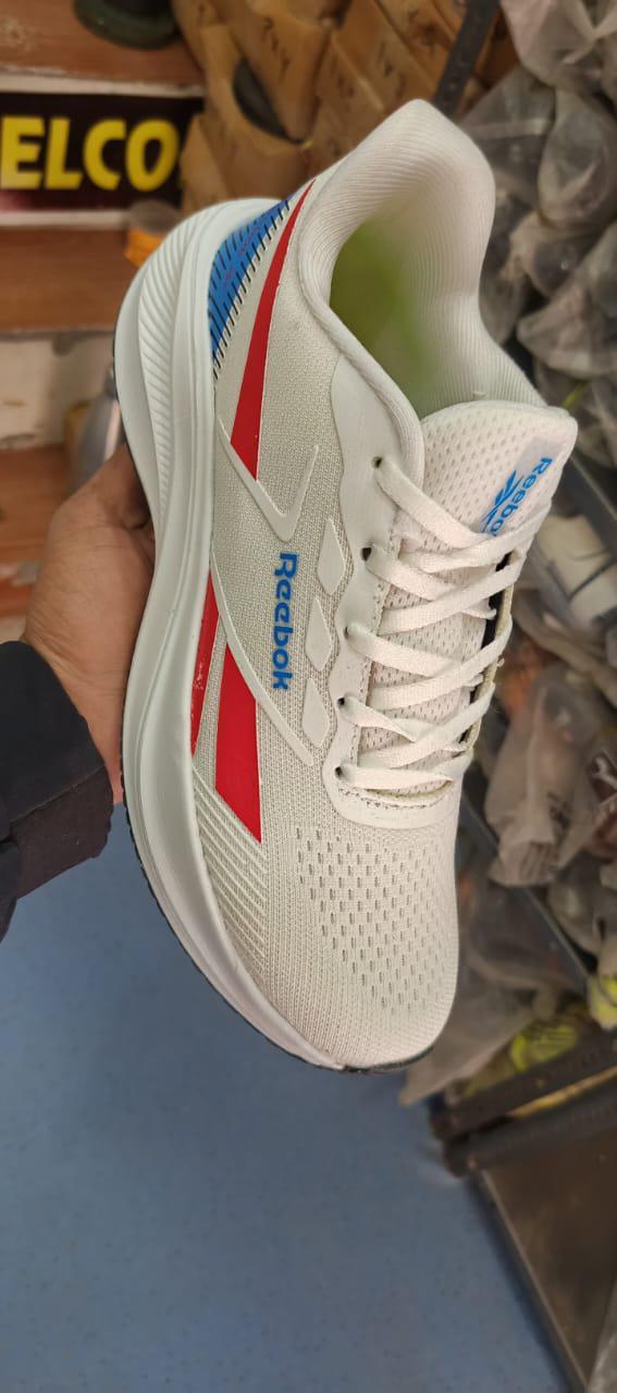 Reebok White Running Shoes for Men Lightweight Sports Sneakers